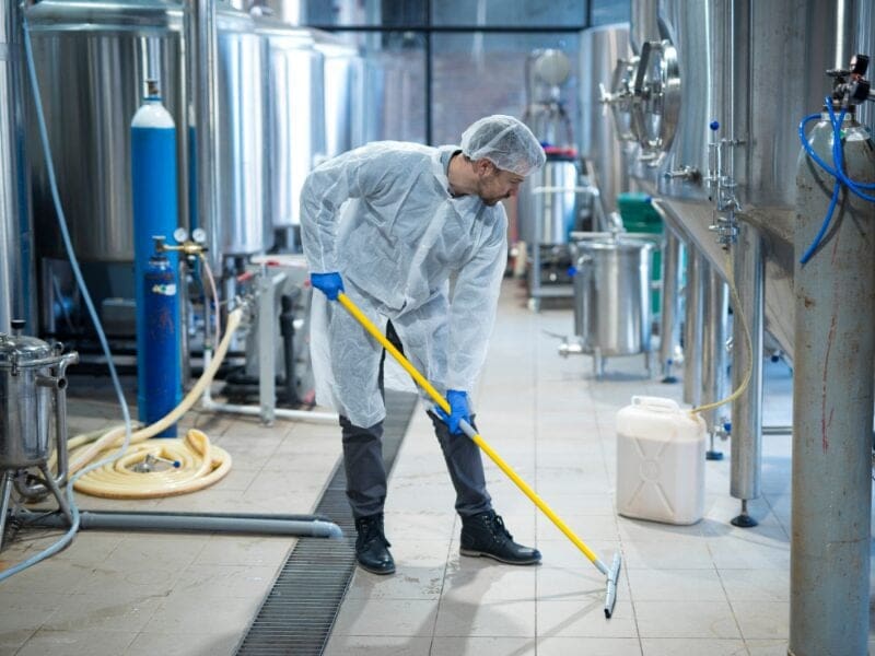 Warehouse Cleaning